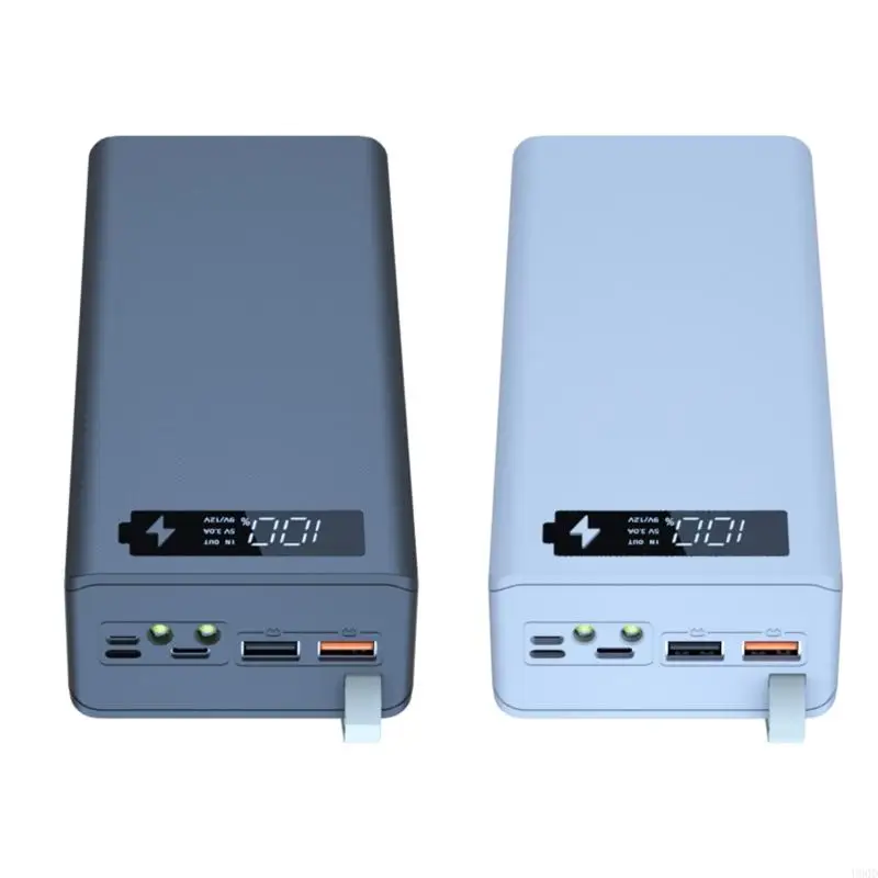 

2025 New Removable Welding-free 16-section 18650 USB Digital DIY Mobile Power for Shell DIY with