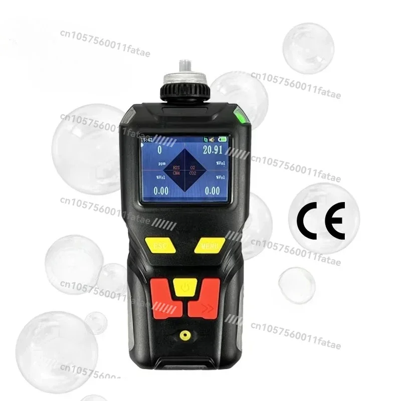 2050-4 Real-time Detection 0-5% VOL Combustible Gas Tester