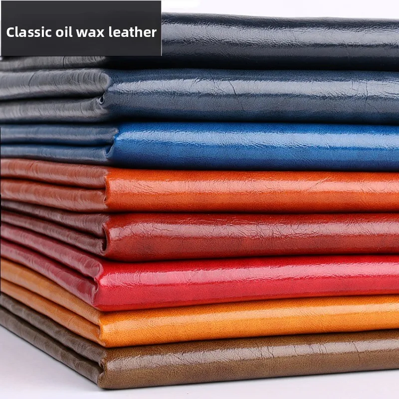 

Искусственная кожа из полиуретана с масляным воском, 0,8 мм, для обивки мебели, прикроватных тумбочек, сидений, а также для шитья и рукоделия, модный дизайн