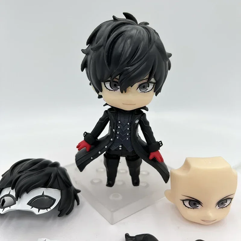 #989 Ren Amamiya Persona 5 Joker Anime Figure Megami Tensei Protagonist Action Figure #363 Morgana/Futaba Sakura Figure Doll Toy