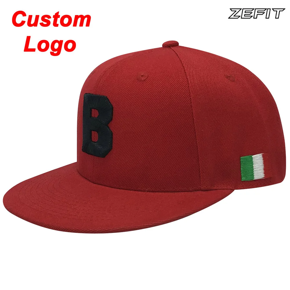 Baseball Cap Sticker Hang Tag OEM Label Trademark 3D Raised Text Youth Small Size Tennis 100% Cotton Good Material Custom Hat