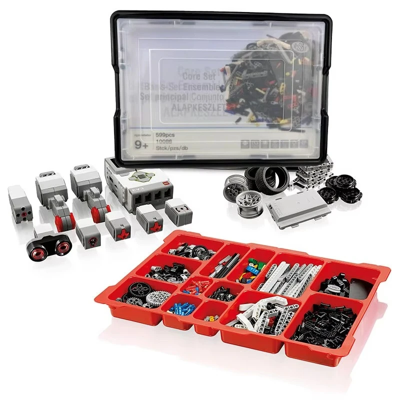 DIY Programmable Robot Building Block Kit STEM Educational Coding Assembly Toy for STEM Learning