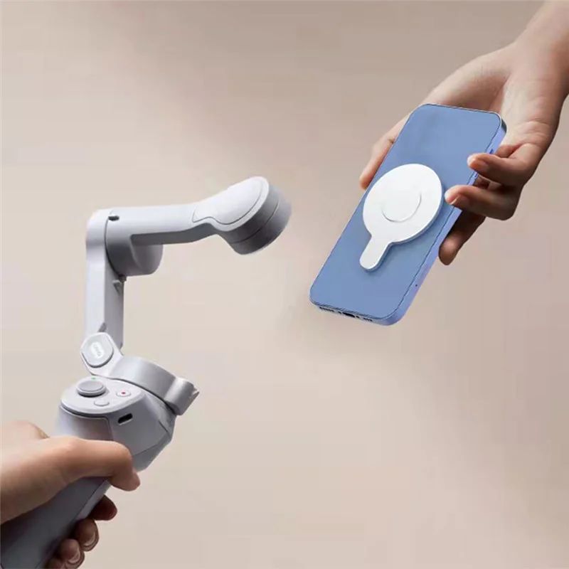 ABJG-محول مغناطيسي حامل هاتف محمول مثبت يدوي ملحقات الإفراج السريع لـ OM6 OM5