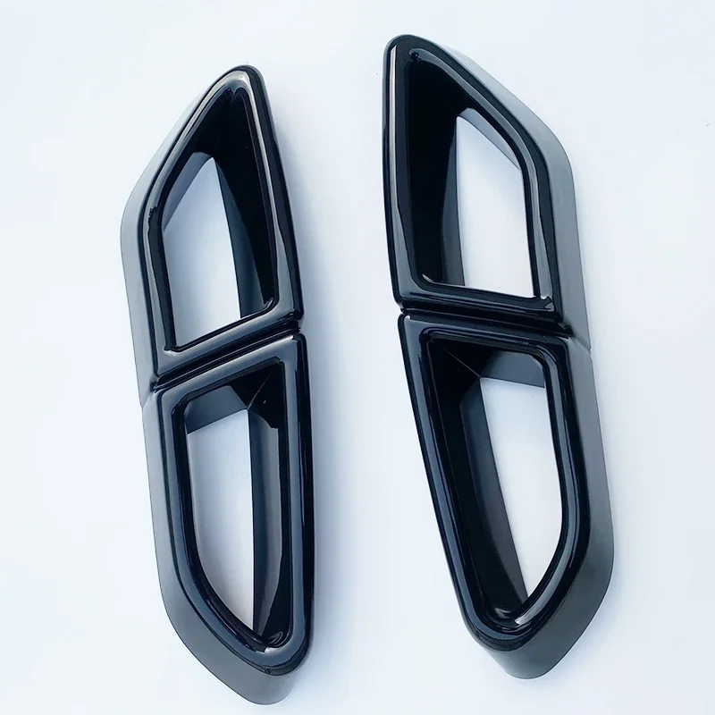 For VW Passat B8 Variant 2015- 2019 Rline Rear Exhaust Modification Four Holes Chrome Exhaust Diffuser Frame body Kit