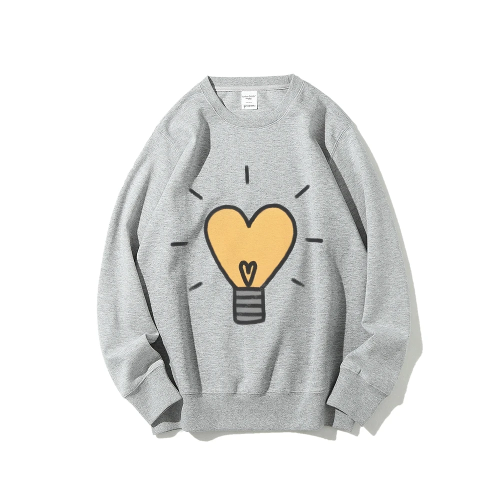 Bluza unisex z okrągłym dekoltem - neutralne odcienie, mieszanka bawełny i poliestru, luźny krój dla wszystkich kategorii fizycznych, idealna do codziennego noszenia lub podróży