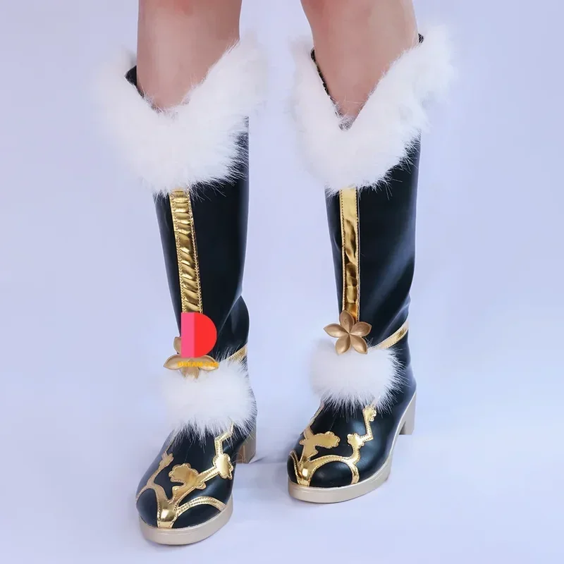 أزياء هونور أوف كينغ التأثيرية تريدينج سنو للبحث عن لعبة الرسوم المتحركة البرقوق هانفو جودة عالية لمحبي لعب الأدوار عشية #   1