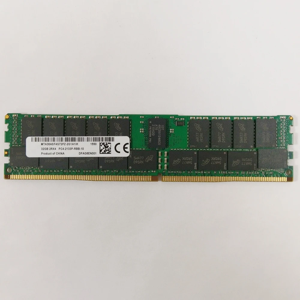 For HP ML350 110 Gen10 Memory 32G 32GB DDR4 PC4-2133 2RX4 REG ECC RDIMM RAM