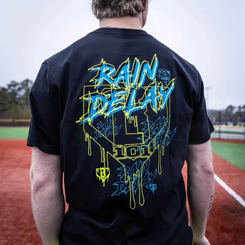 

2025 Summer Men's Women's Cotton American Basketball 101 Fashion Trend Comfortable Casual Sports T Shirt Baseball Tee Unisex