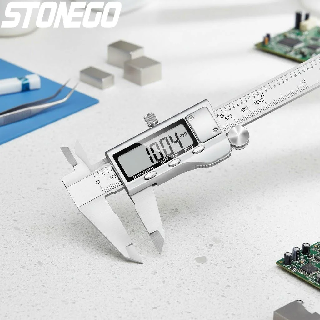 

Цифровой электронный штангенциркуль из нержавеющей стали 0-150 мм, прецизионный измерительный инструмент для измерения глубины