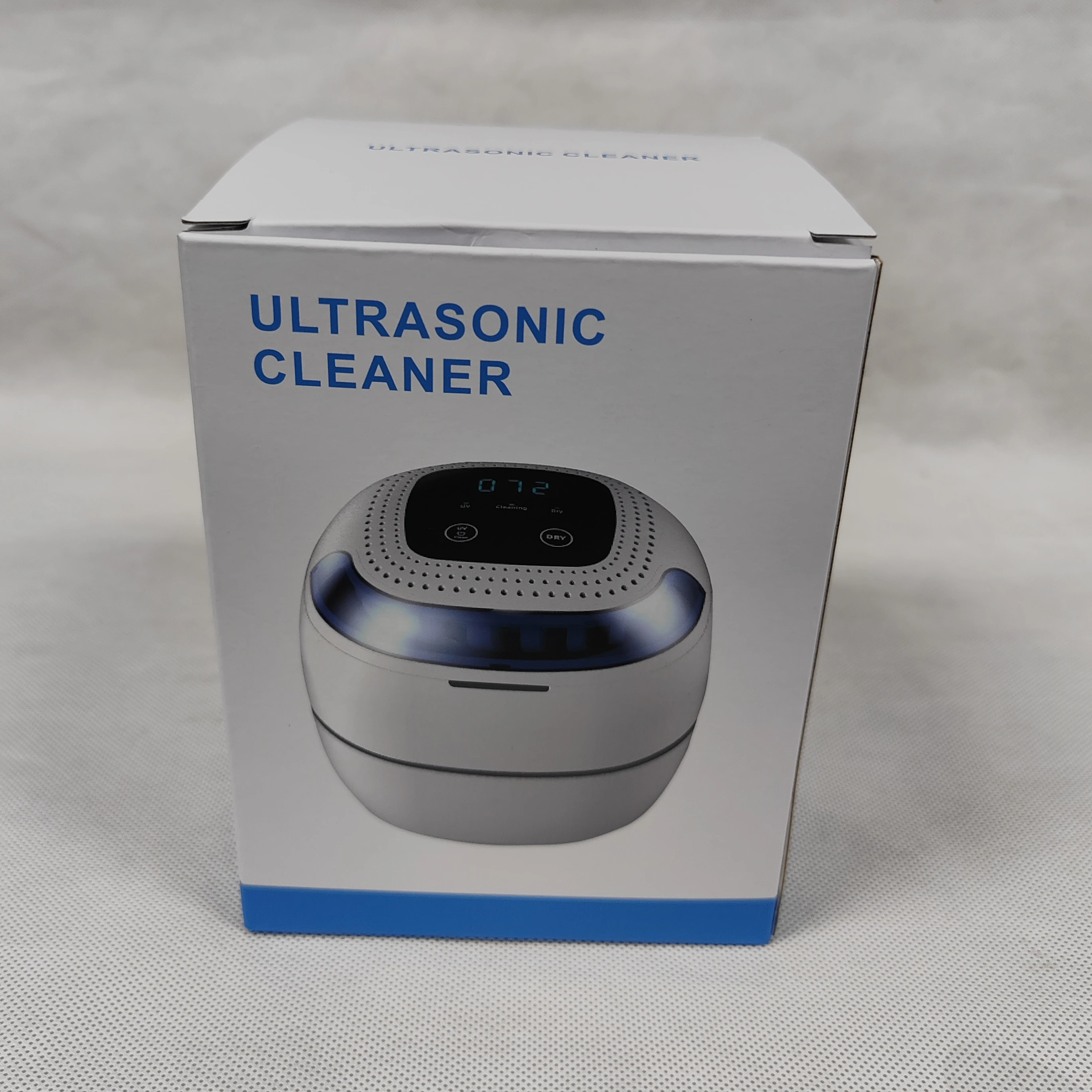 private mold OEM ultrasonic denture cleaner home retainer cleaning machine portable ultrasonic jewelry cleaner with UV and Fan