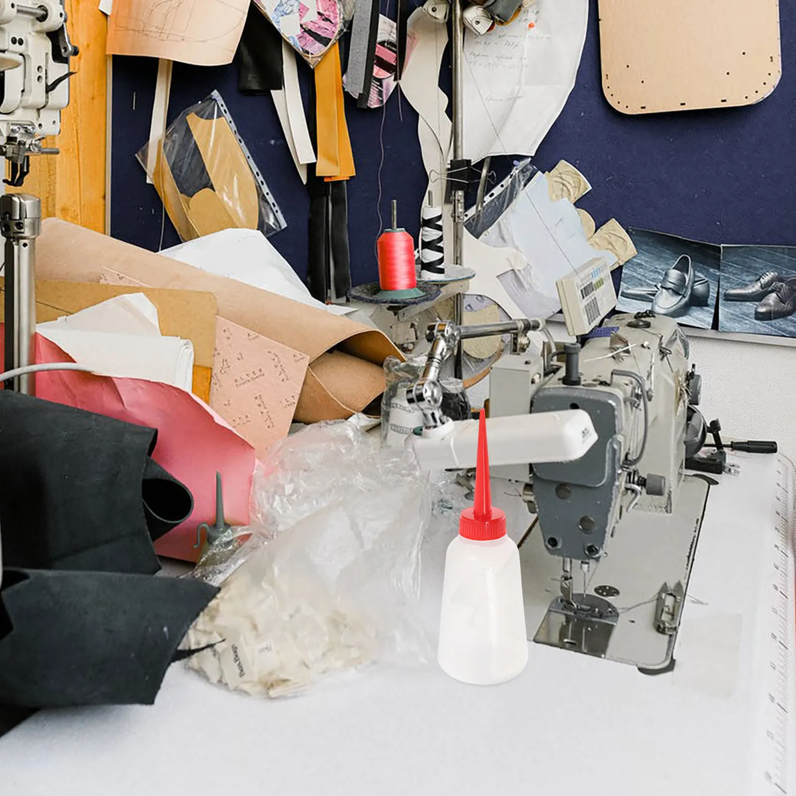 

2 шт. пластиковые кувшины для масла, красная насадка, прецизионная швейная машина, игольная масленка, бутылки, диспенсеры для масла для швейной машины, бутылка-аппликатор