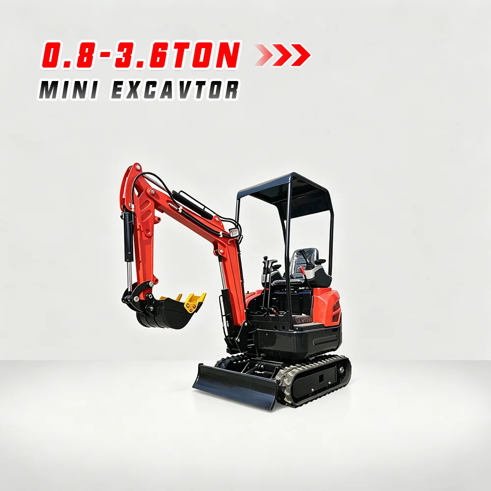 New Mini Excavator CE Certified Hydraulic Crawler Digger, China Manufacturer Bulk Supply, MOQ 2 Sets For Global Wholesalers