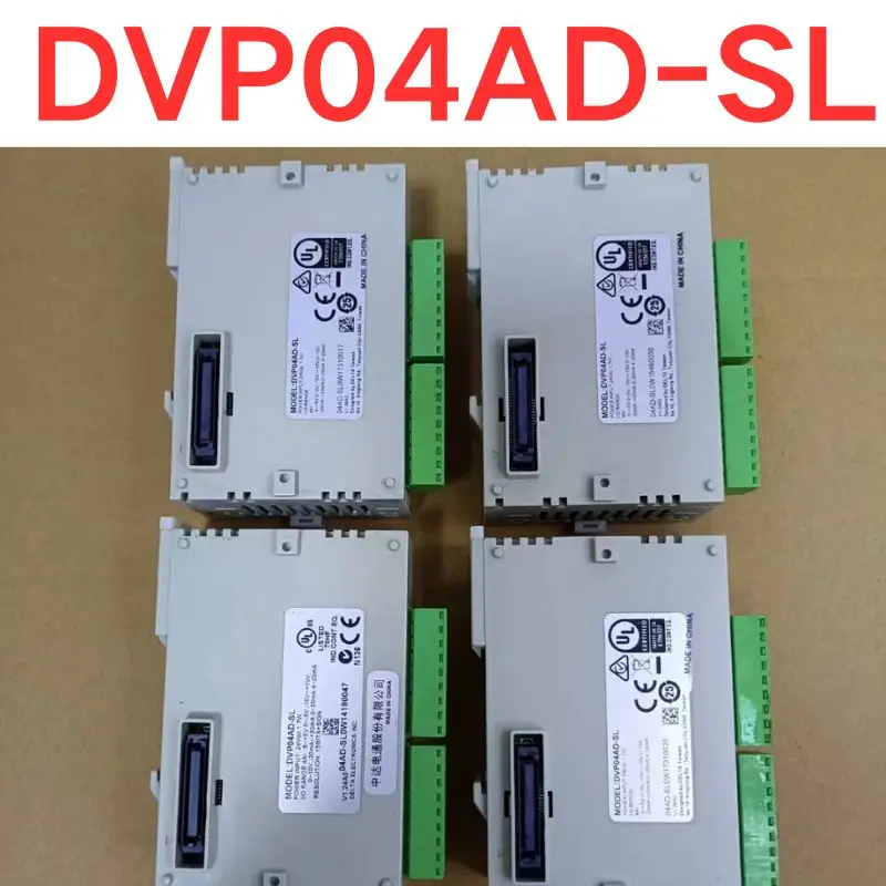 Second-hand test OK  Modulus expansion module DVP04AD-SL