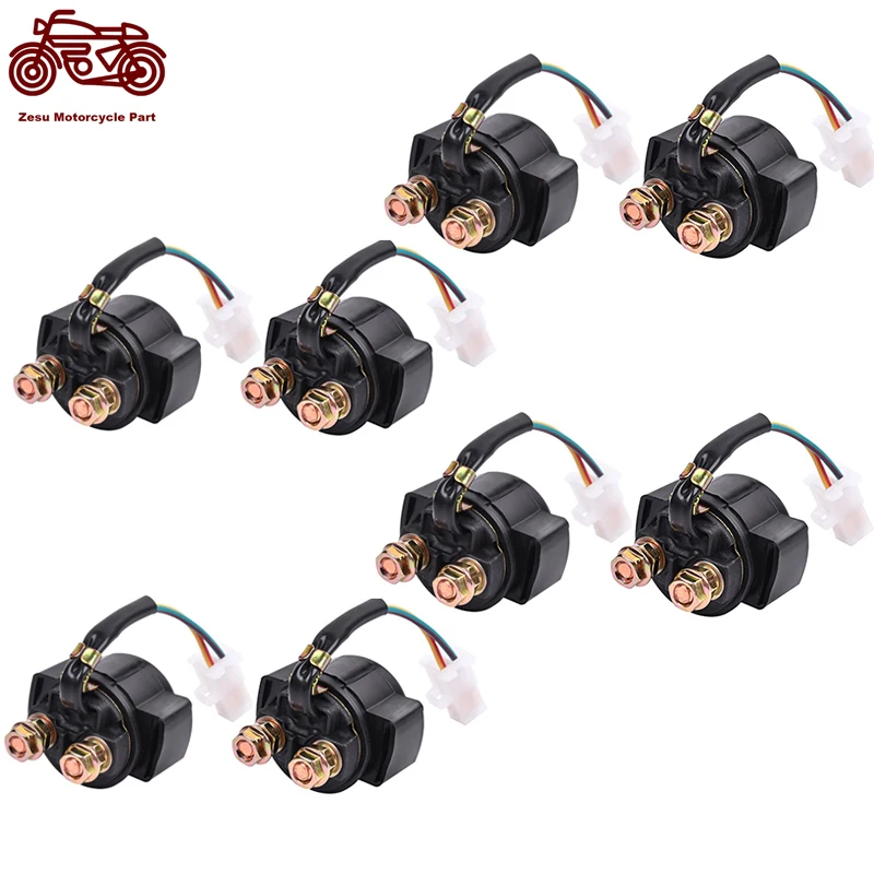 1/2/4/8pc Motorcycle Starter Relay Solenoid For YAMAHA XT600 YX600 YG600DE XJ650 YG650DE XJ750 XS850 XJ900RK XV920 XV 920 Virago