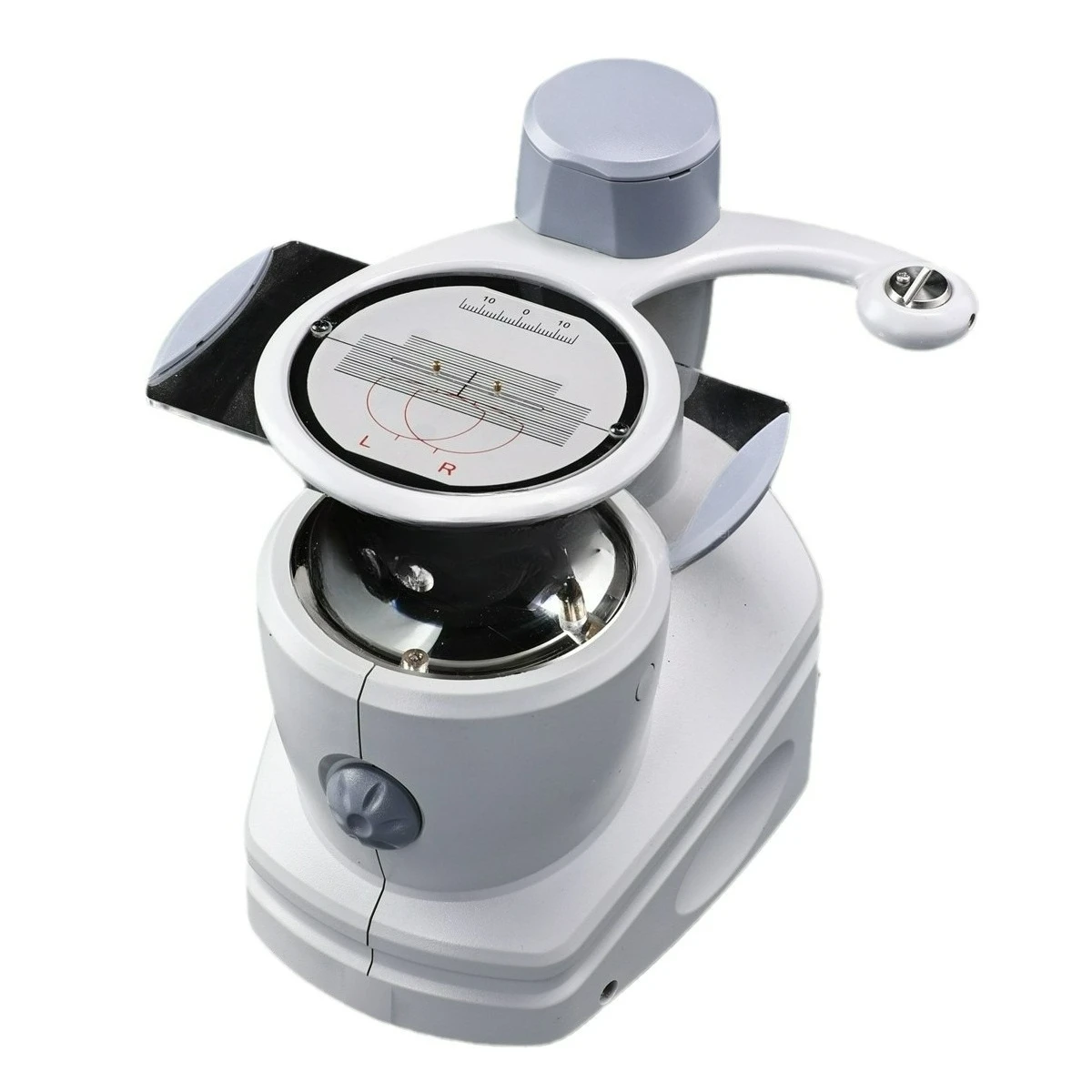 Glasses processing equipment, glasses, eye lens center locator LED lights, heart moving machine