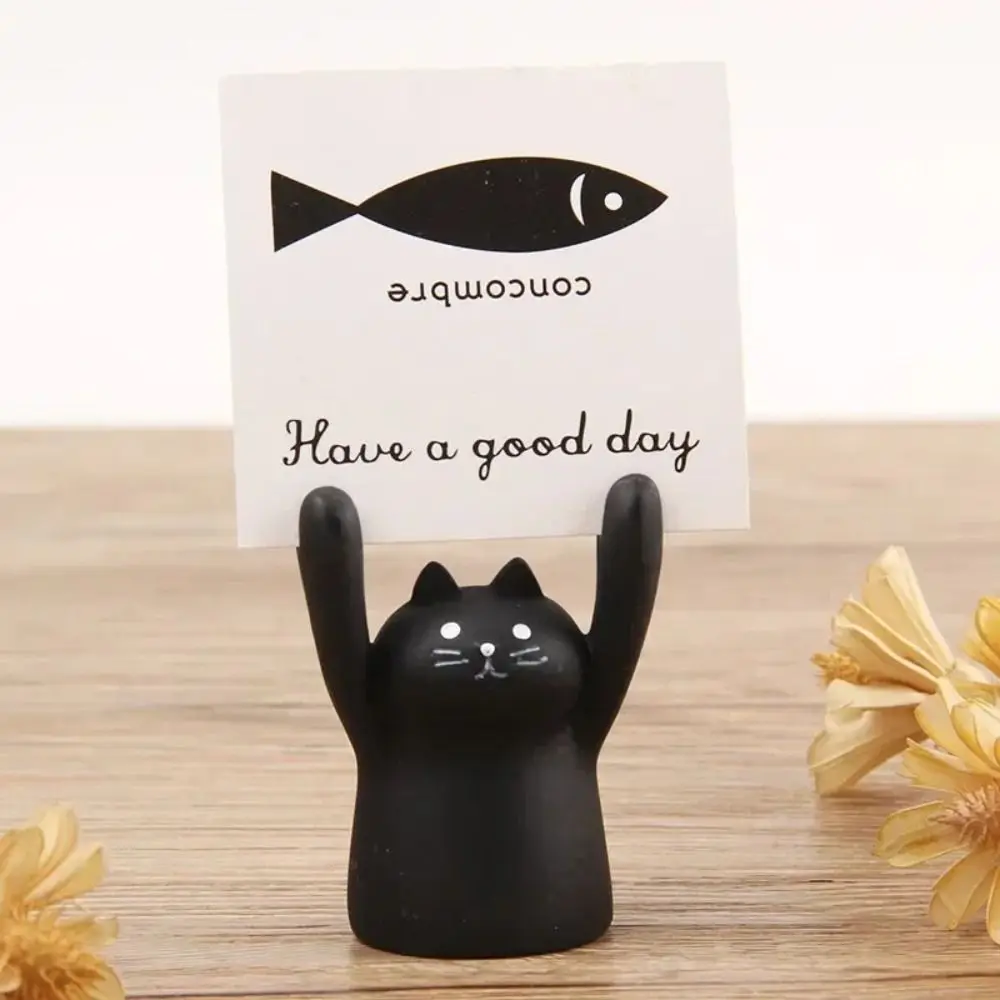 

Cute Messege Desktop Memo Clip Holder Picture Resin Hand Raising Card Clip Piggy Animal Shaped Photo Stander Clip Rome