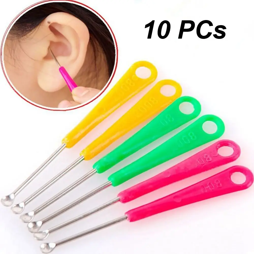 Mini Earpick Curette Portable Earwax Cleaner Ear Cleaning Tools Ear Spoon Ear Wax Removal Tools