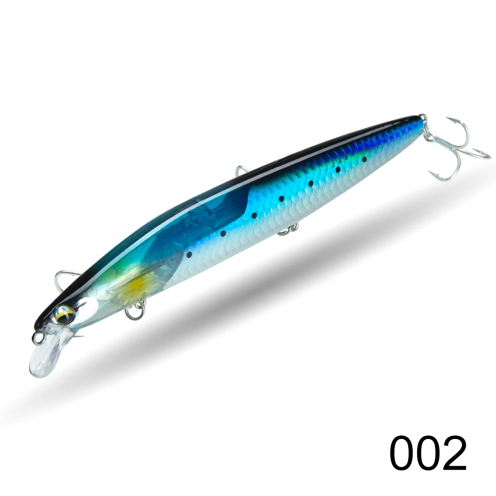 DT Assassin Slider Minnow Angelköder 120 mm 20 g / 145 mm 27 g FLASH Wolframgewicht Slider System schwimmende Köder
