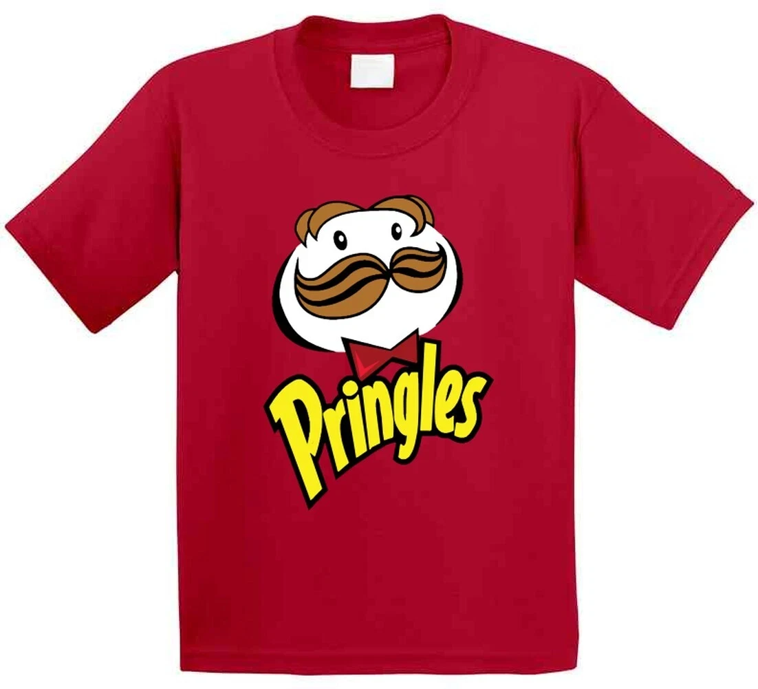 Pringles 2026 - La Marca de Papas Fritas Más Popular para los Amantes de los Snacks Camiseta de algodón puro. Cómodo y Transpirable