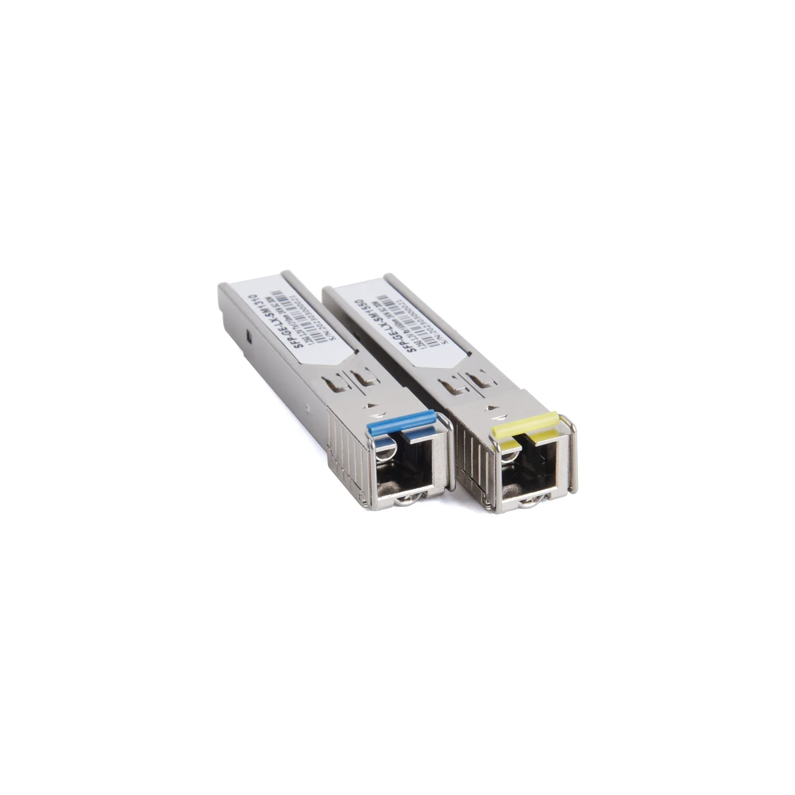 1 Pair Gigabit SFP Fiber Module 1.25G 1310nm/1550nm Single Mode Single Fiber SC/LC Hot Pluggable Compatible with Ethernet Switch