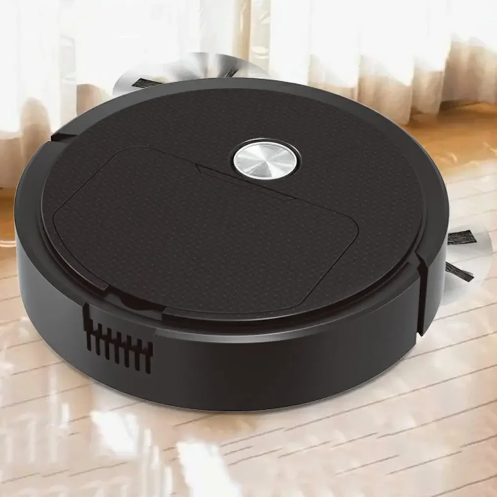 3-In-1 Multifunctional USB Rechargeable Robot Vacuum Cleaner - Smart, Automatic Sweeper