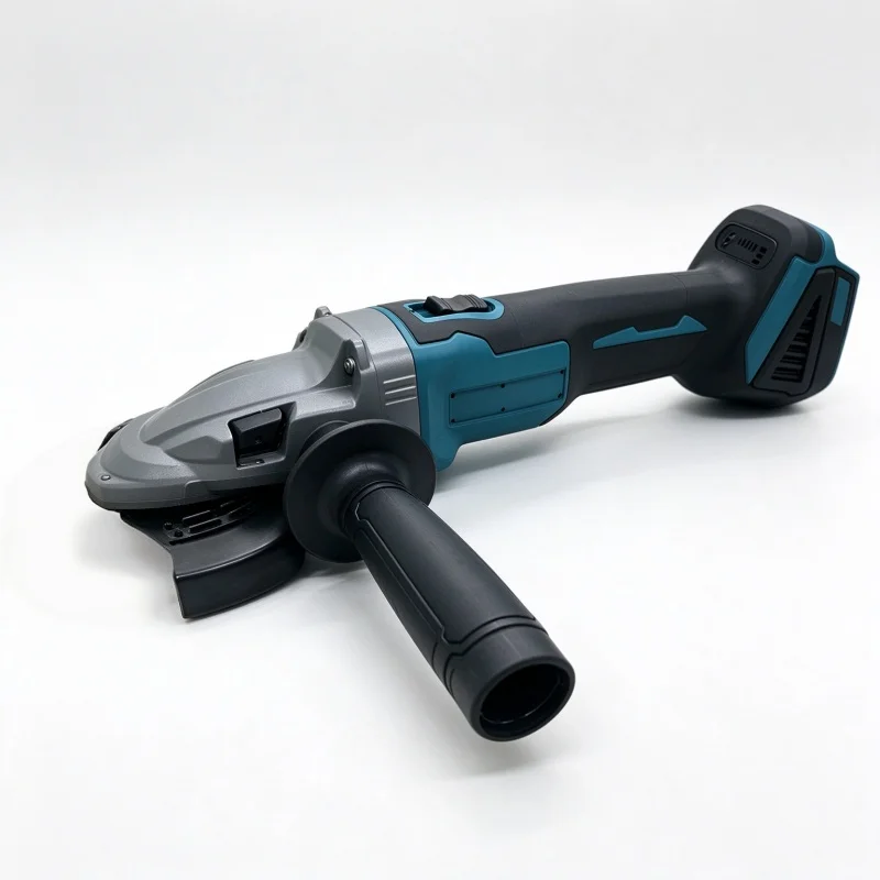 39° Narrow Head Brushless Cordless 125-150mm Angle Grinder Electric Power Grinding Tool for Makita 18v Battery