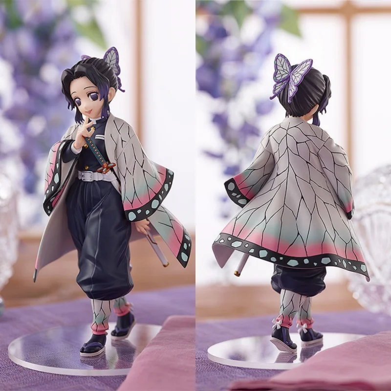 

Original 15Cm SHINOBU KOCHO Action Figure Demon Slayer Anime Figure Toys For Kids Gift Collectible Model Ornaments