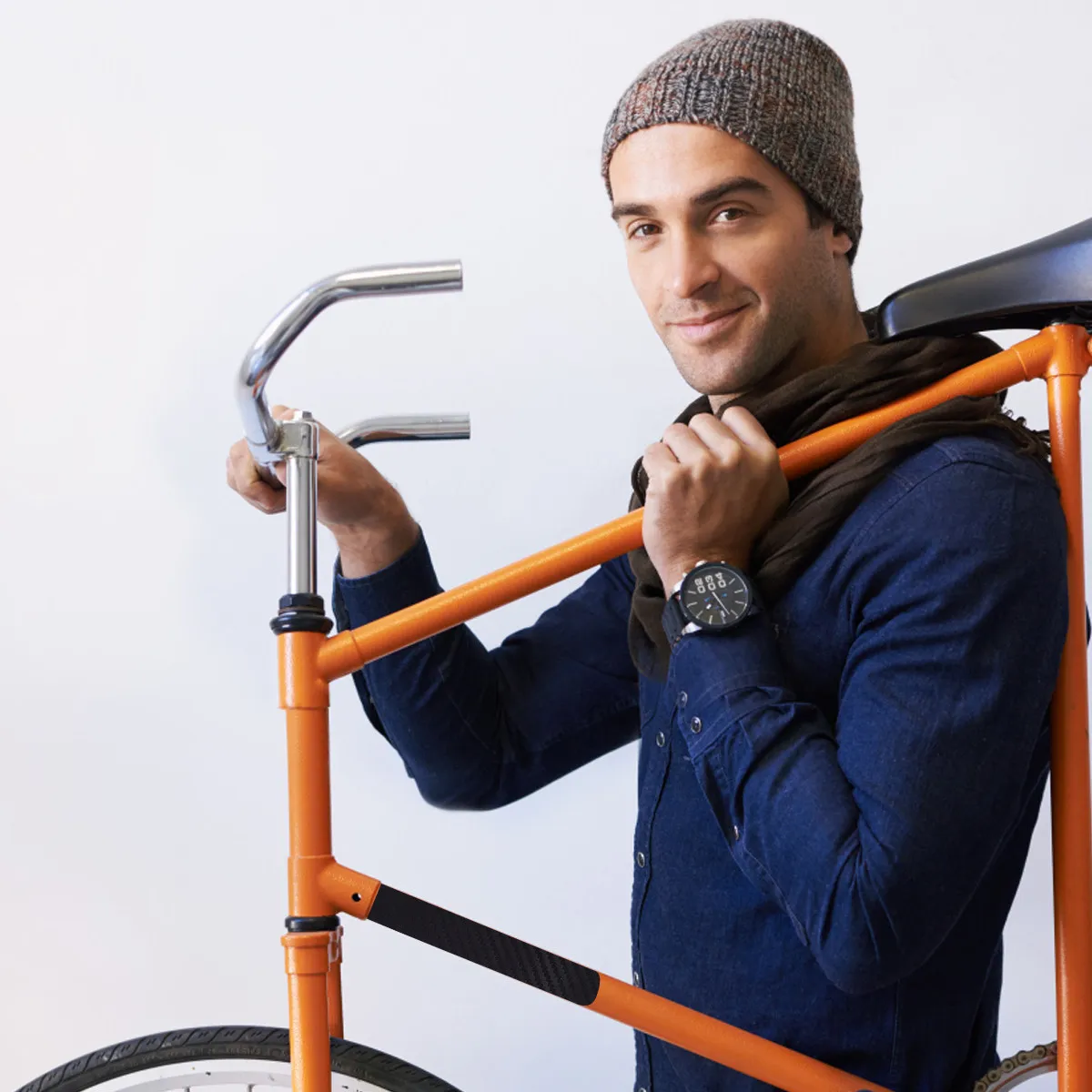 

3Pcs Bicycle Frame Protection Sticker Matte Black Carbon Fiber Transparent Anti-Rub Chain Cover Easy Install for Cycling Bike