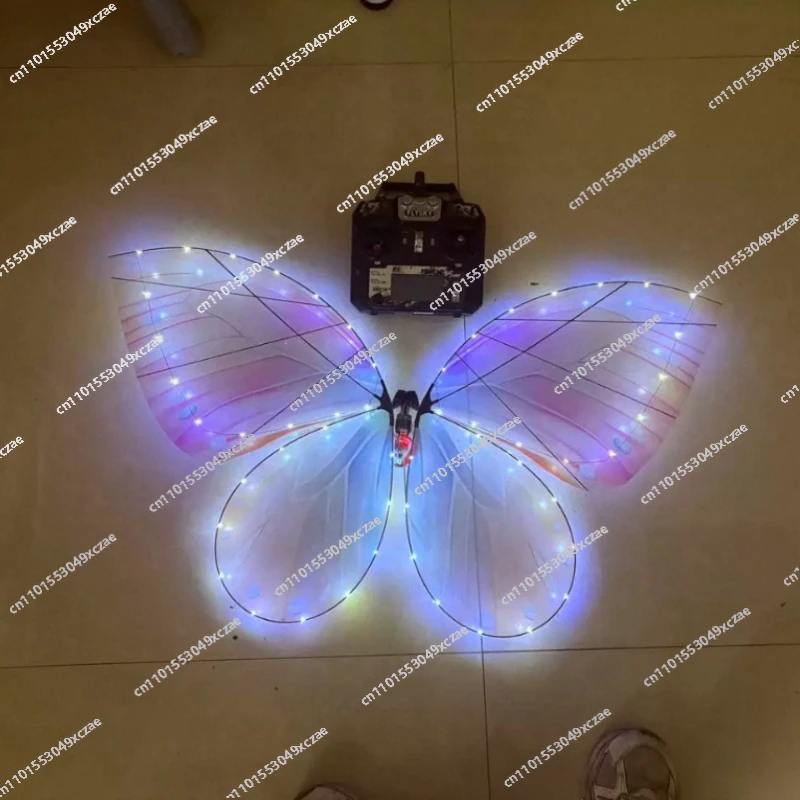 

Бионические бабочки со светодиодами, дистанционным управлением, готовые изделия, свадебные кольца, праздничные аксессуары, индивидуальные стили.