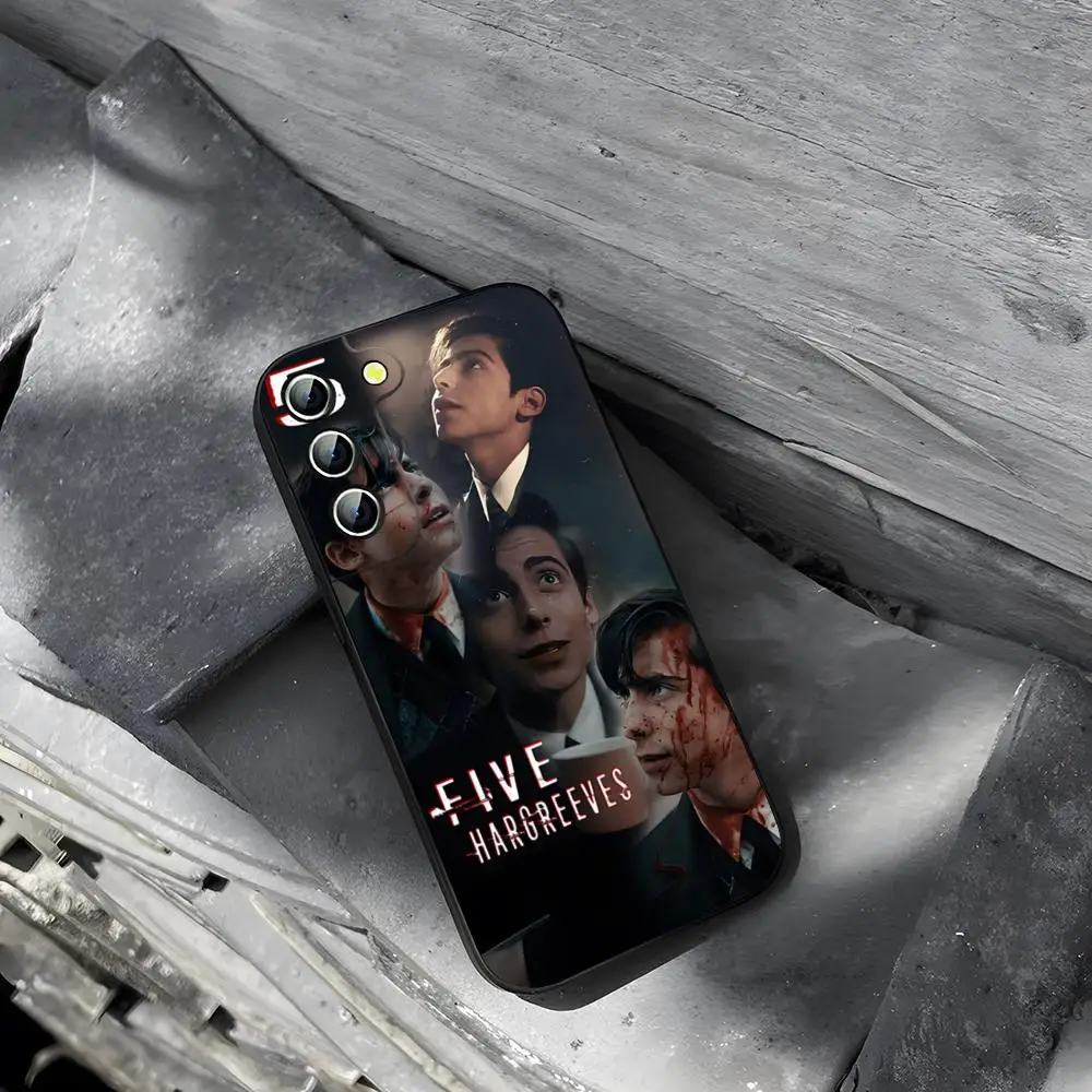 Five Hargreeves Umbrella Academy Phone Case for Samsung Galaxy S23 S24 S21 S22 S20 Ultra Fe Plus A34 A54 A24 A52 A53 M54 Cover