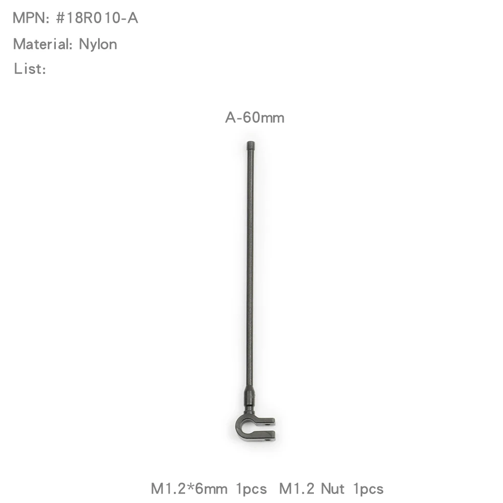 RCDream Simulierte Antenne Antenne Dekoration Signal Pol für 1/12 1/18 1/10 1/8 RC Auto Crawler TRX4m MN168 MN-222 MN82 Mn99s UDR