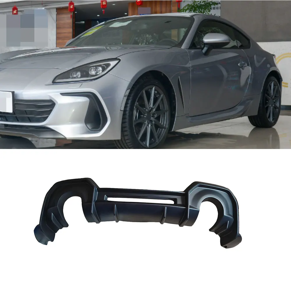 

VACOMUL For Toyota GR86 Subaru BRZ 2021+ Carbon Fiber Car Rear Lip Spoiler Diffuser Rear Bumper Extension Car BodyKit FRP