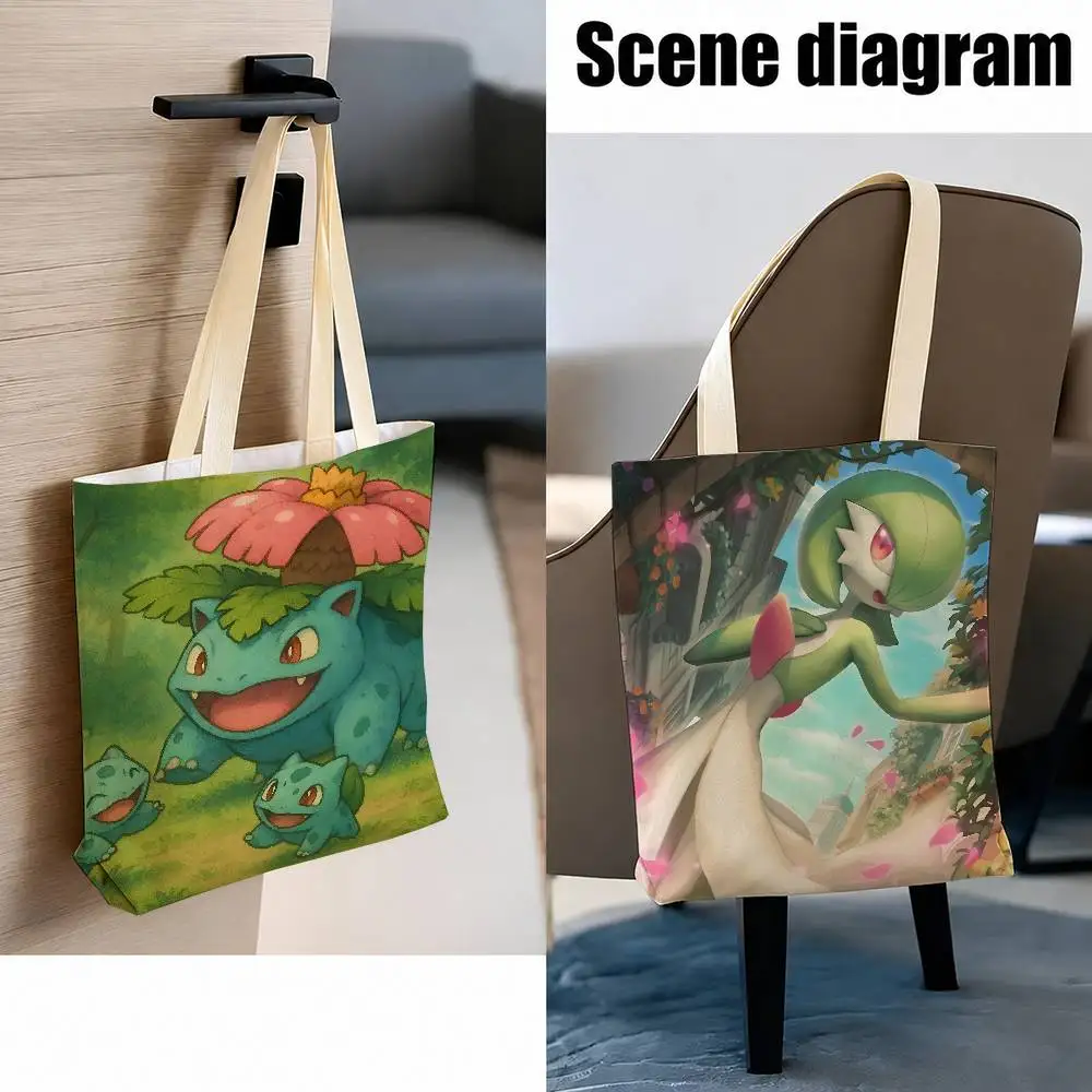 bolsas-de-armazenamento-para-pokemon-brilhantes-bolsa-de-viagem-bolsa-de-ombro-para-praia-verao-reutilizavel-para-compras-com-estampa-artistica