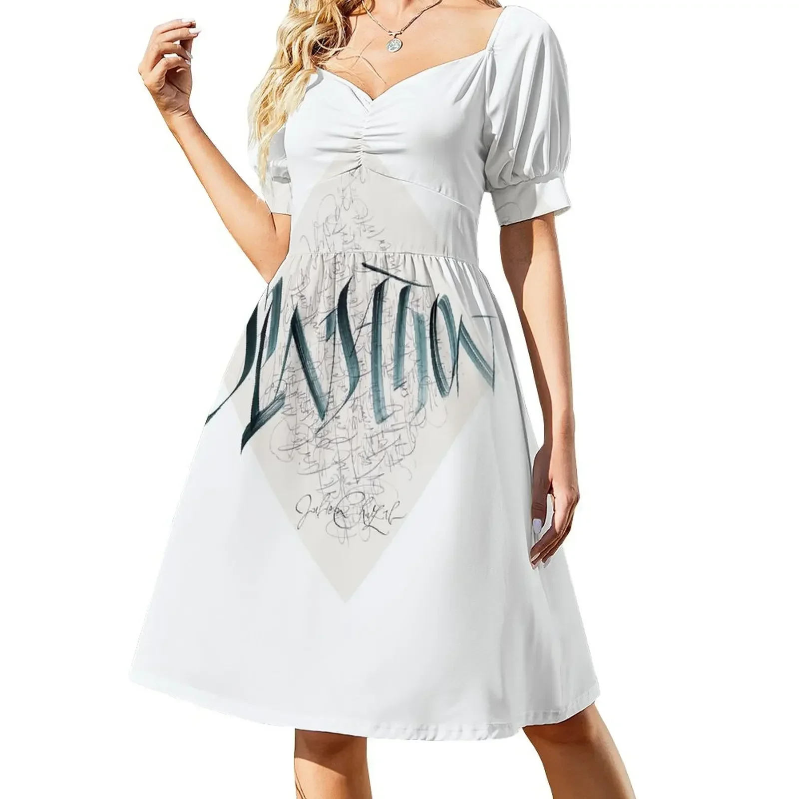 

Sensation N ° 3 Short-Sleeved Dress ceremony dresses women evening dress Dress