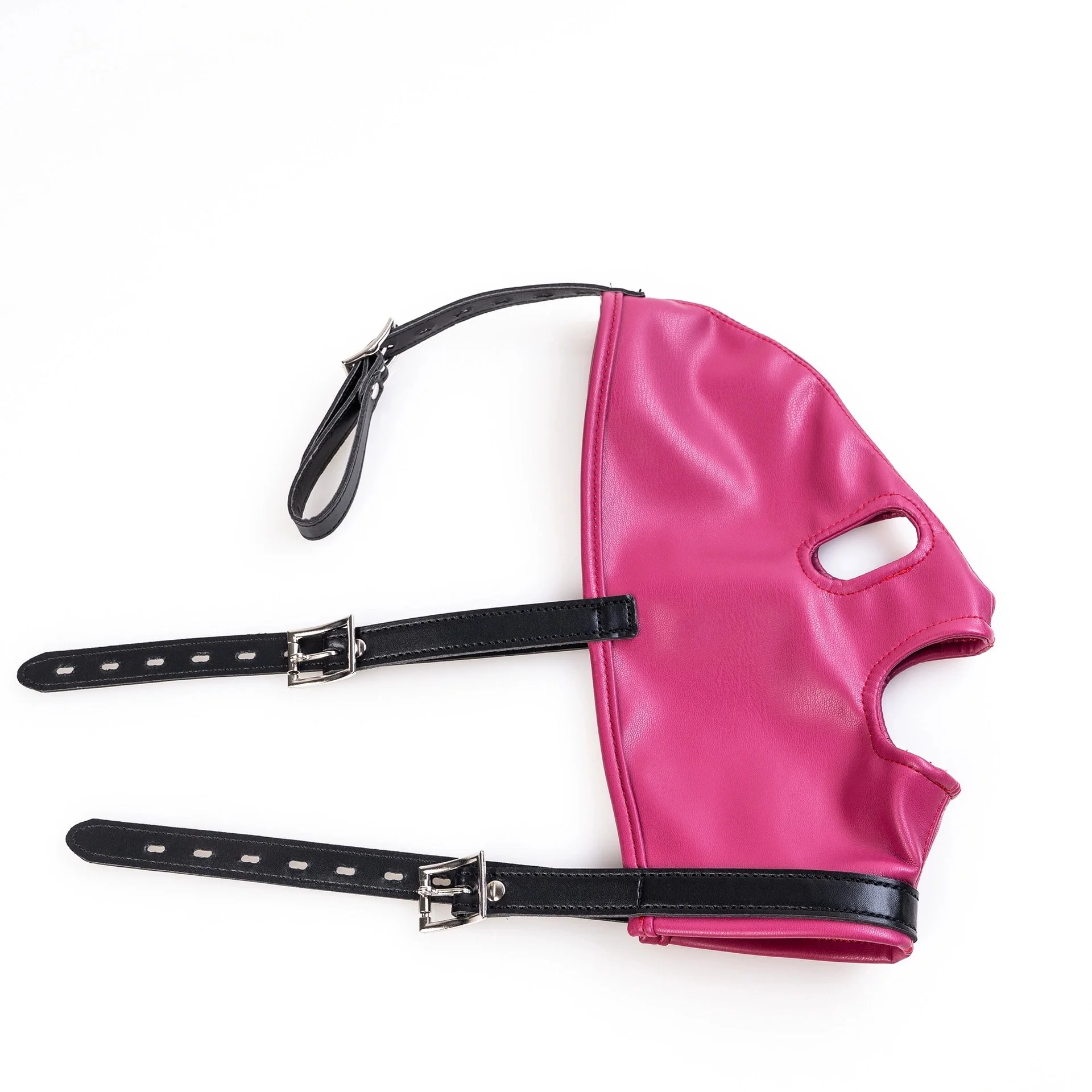 4 ألوان للجنسين الوثن كامل الوجه قناع جلدي القياسية سلس عبودية هود ل تأثيري قبعة الحفلات الألعاب التكتيكية قبعة بالاكلافا #4