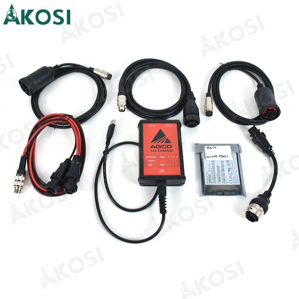 For AGCO CANUSB EDT Interface Electronic Diagnostic Tool Heavy Duty Agricultural Diagnosis ScannerFor AGCO CANUSB EDT Interface