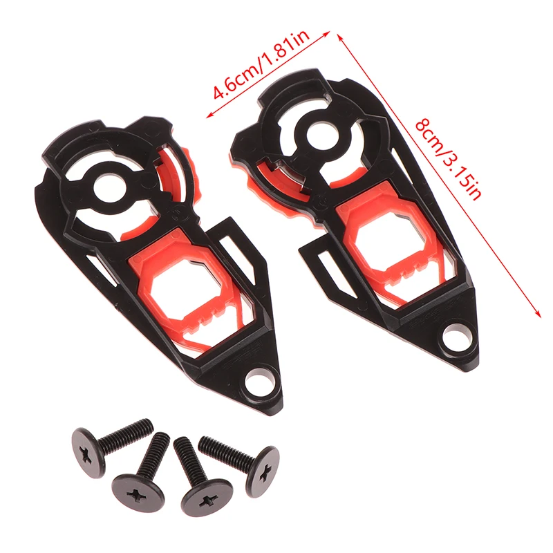 

[M]1Pair Motorcycle Helmet Parts Accessories Helmet Visor Base Lock For K1 K3SV K5 Helmet Shield Lock