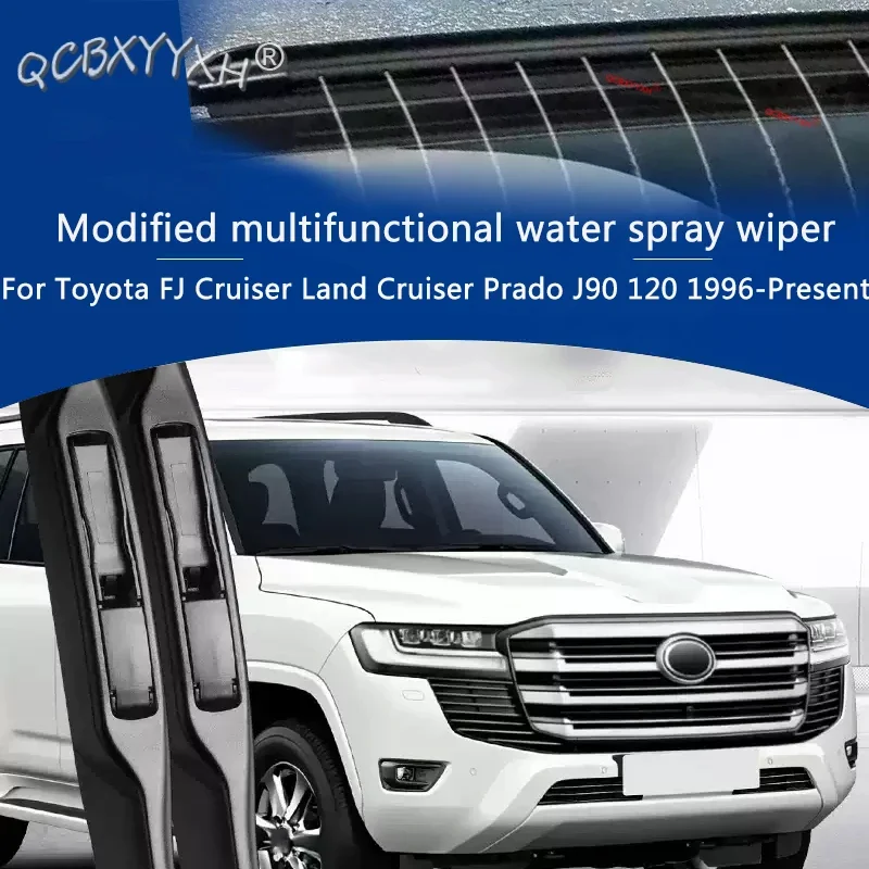 For Toyota FJ Cruiser Land Cruiser Prado 120 1996-Present Car Modify Windshield Water Spray Wiper Auto Wet Arm Wiper Accessory