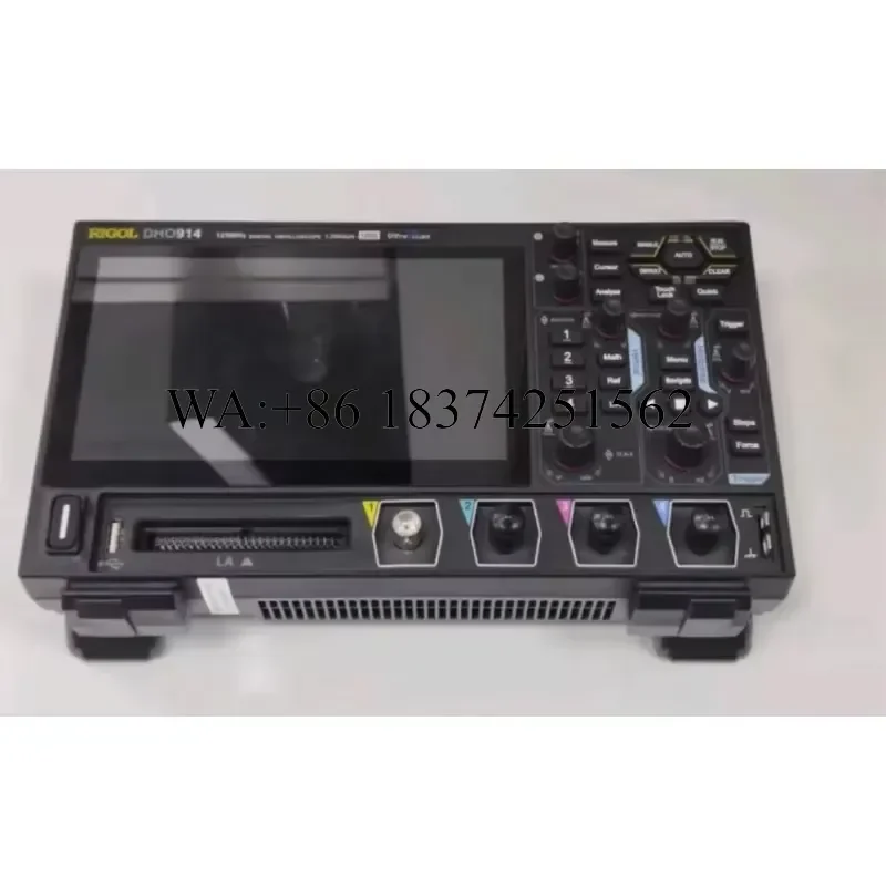 Wmwmnu for DHO914 DHO900 Digital Oscilloscope 125MHz 4CH Analog 16 Digital 1.25GSa/s 50Mpts 12bit 7 Inch Touch Screen