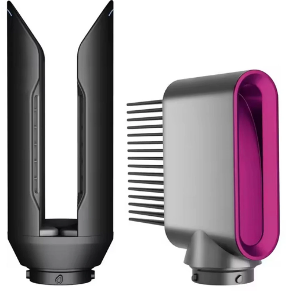 

New Fashion Airwrap HS01 HS05 HS08 Hair Straightener Attachment Wide Tooth Comb Nozzle Accessory Set