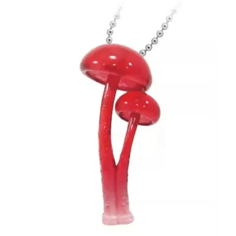 KITAN CLUB Original Gashapon Capsule Toys Figure Kawaii Mushroom LED Light Keychain Cute Miniature Anime Pendant Model