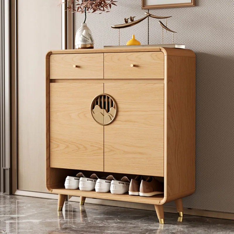 

Wooden Closets Shoe Cabinet Mobile Wardrobes Dorm Space Saving Shoe Cabinet Luxury Meuble De Rangement Minimalist Furniture