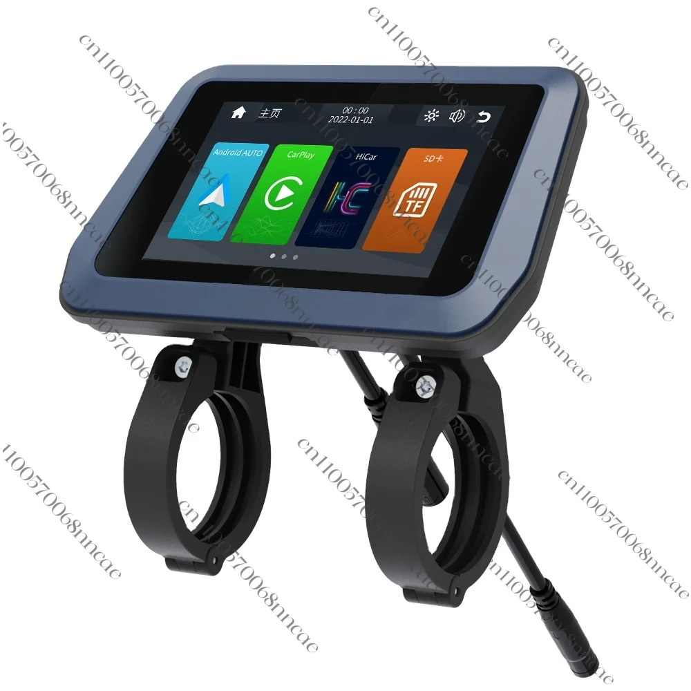 Bike CarPlay Computer Wireless Bike CarPlay Android Auto Waterproof Digital Meter Riding Navigation