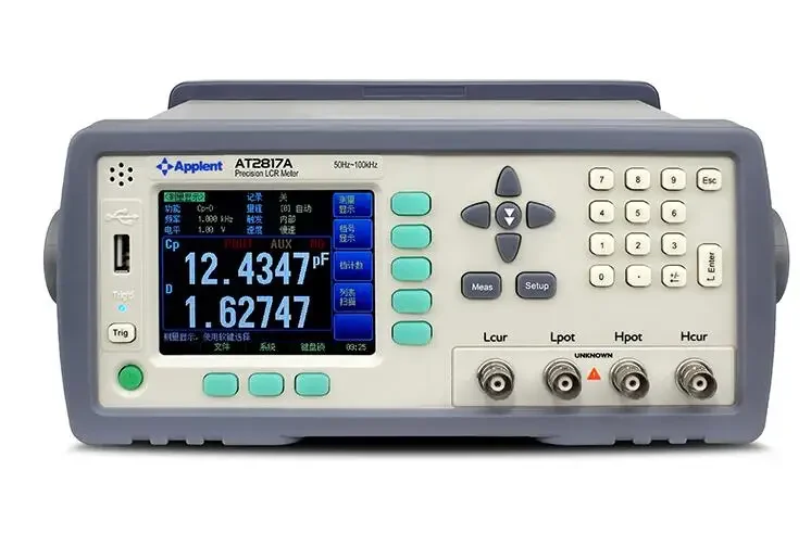 Hot Product AT2817A High Precision Digital LCR Meter 50Hz - 100kHz , New