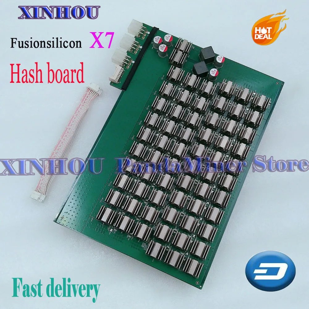 

Used FusionSilicon X7 hash board DASH miner ASIC For Replace The Bad Hash Board of Fusion X7