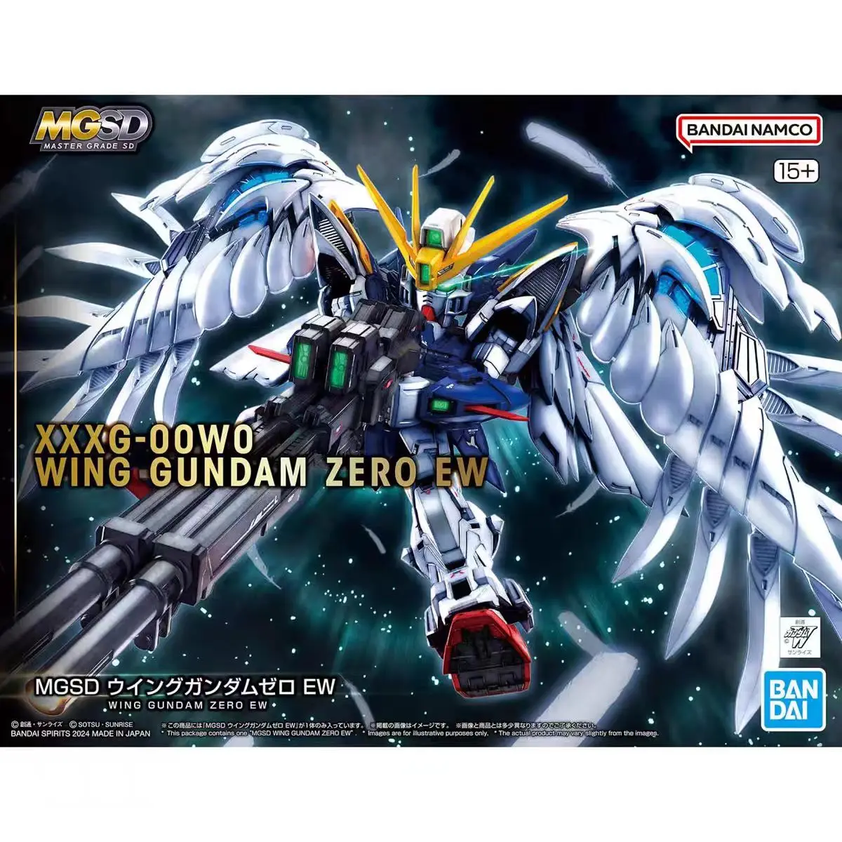 

In Stock Original Bandai MGSD XXXG-OOWO Wing Gundam Zero Ew Brand New Genuine Action Figure Anime Figure