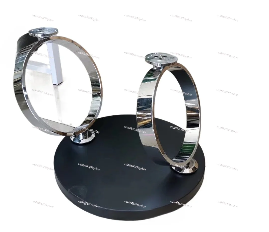 

Scalable 360 Degree Rotating Creative Coffee Table Mechanism, Multifunctional Personalized Circular Hardware Furniture