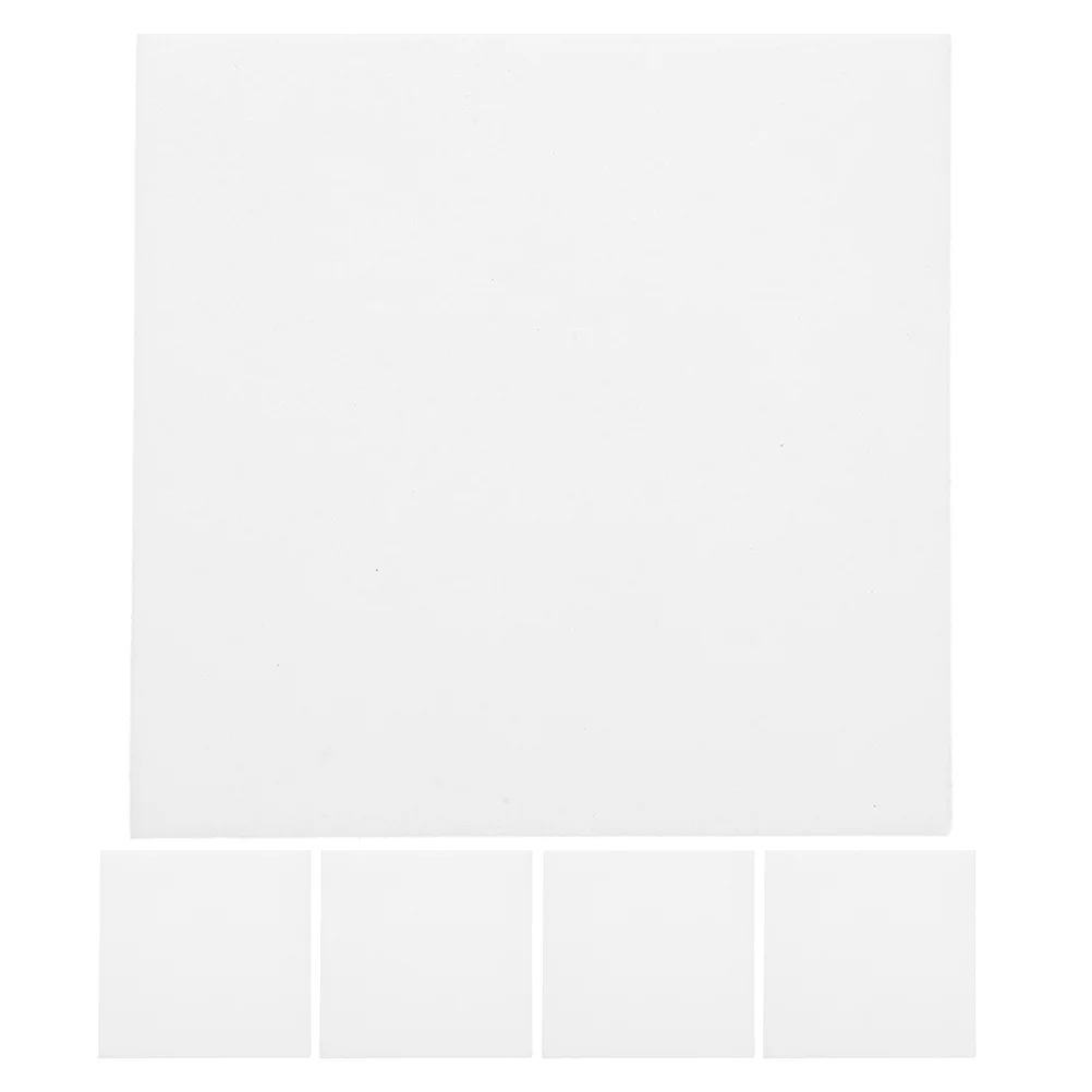 

5pcs Ceramic Fiber Sheets High Temp Anti-Stick Glaze Catcher For Pottery Cups Kiln Shelf Divider Insulation Gasket Paper Clay