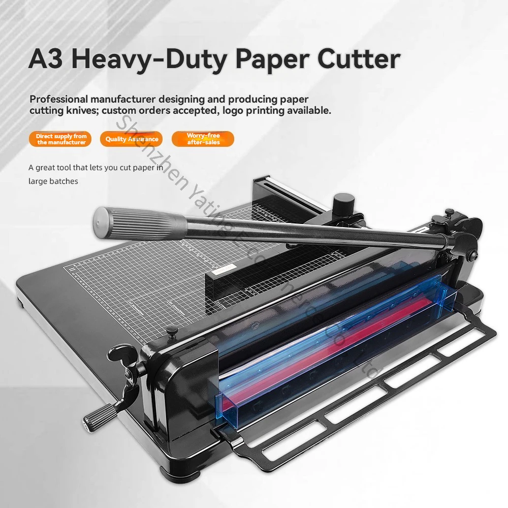 A3 Paper Cutting Machine Paper Cutter Paper Cutting Knife, Metal Base Cutting Knife