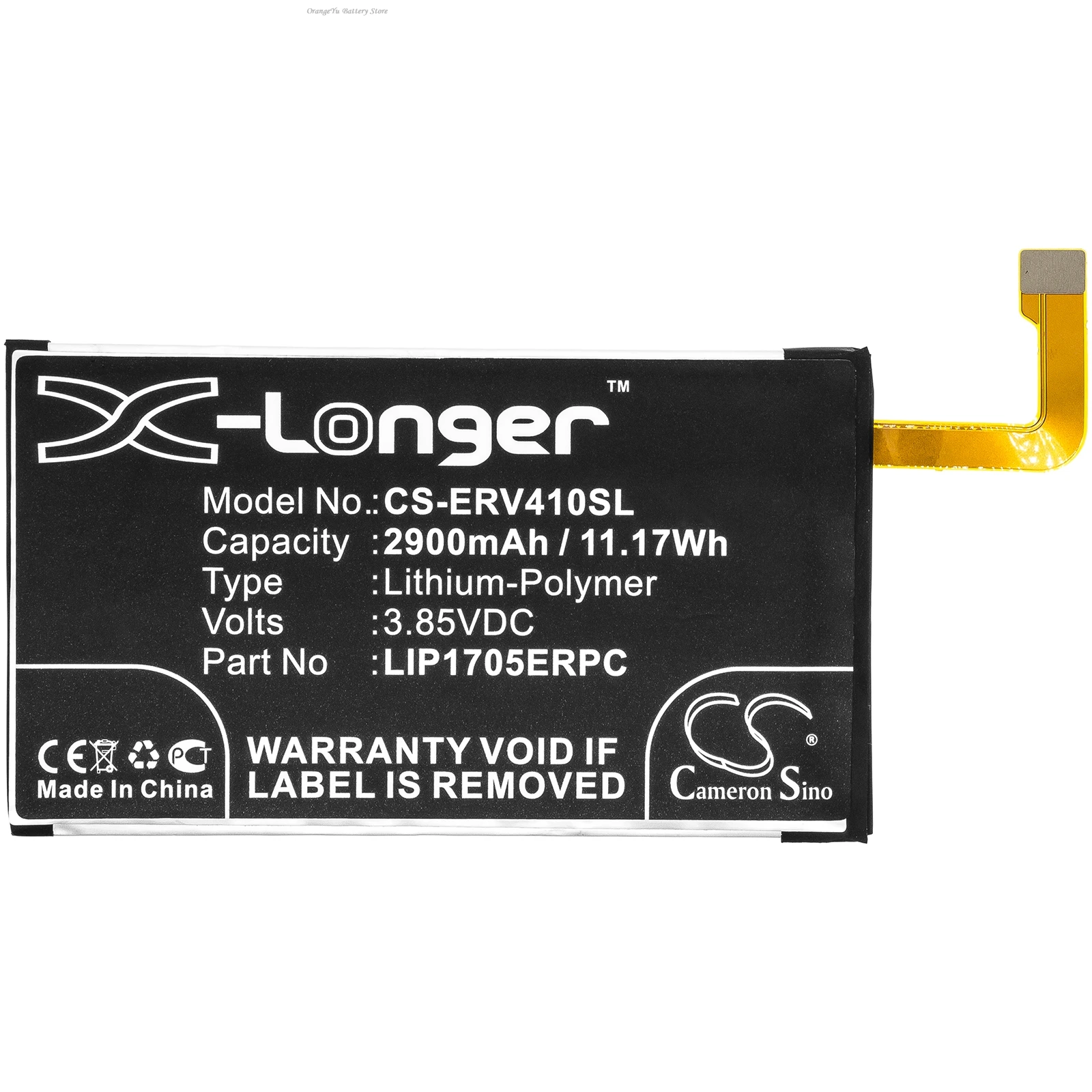 3.85V 2900mAh CS-ERV410SL Battery LIP1705ERPC for Sony Xperia 5,J9210,SOV41,901SO,SO-01M,J8210,J8270 +TOOLS KIT